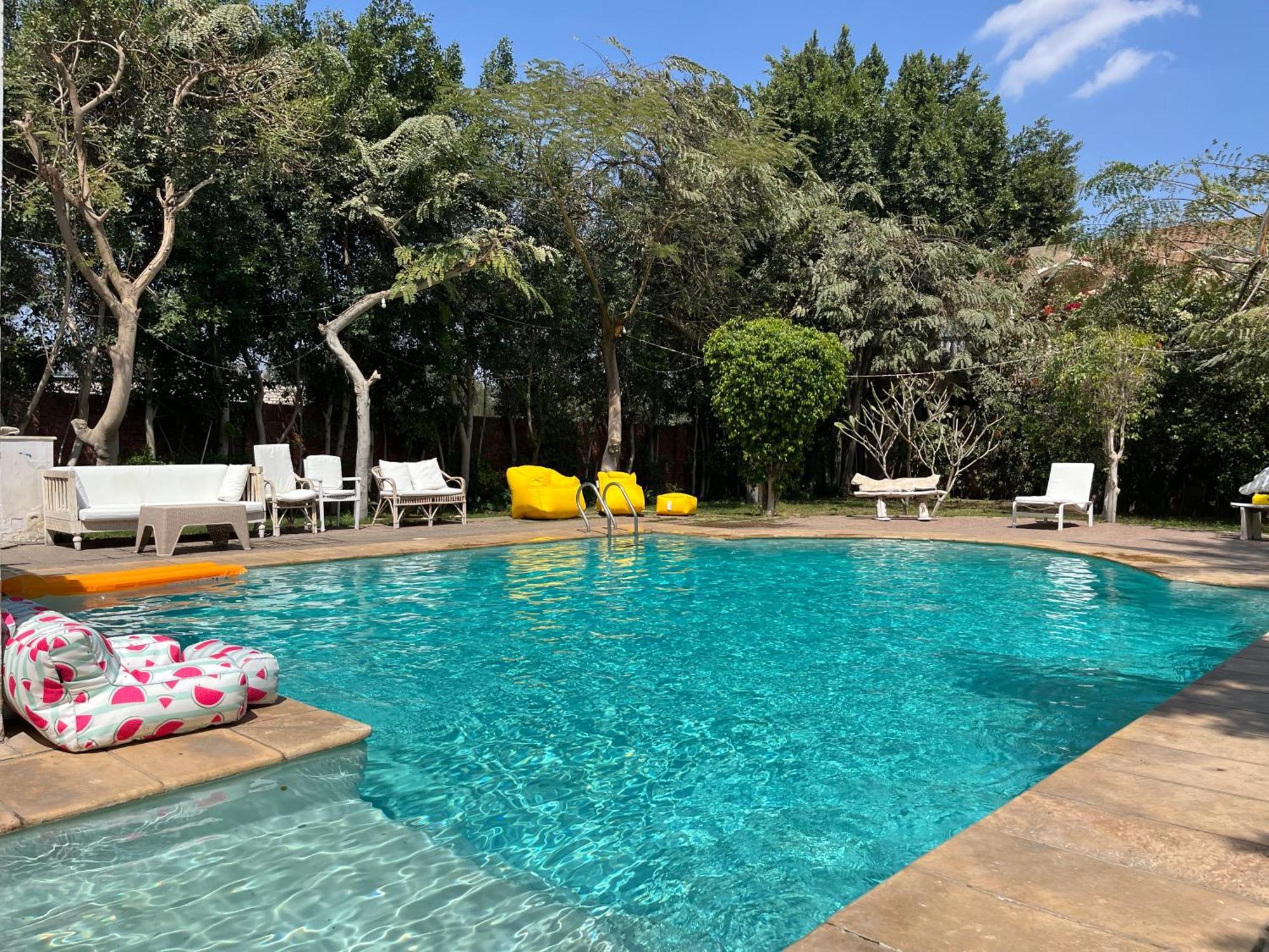 Villa By The Pyramids Кайро Екстериор снимка