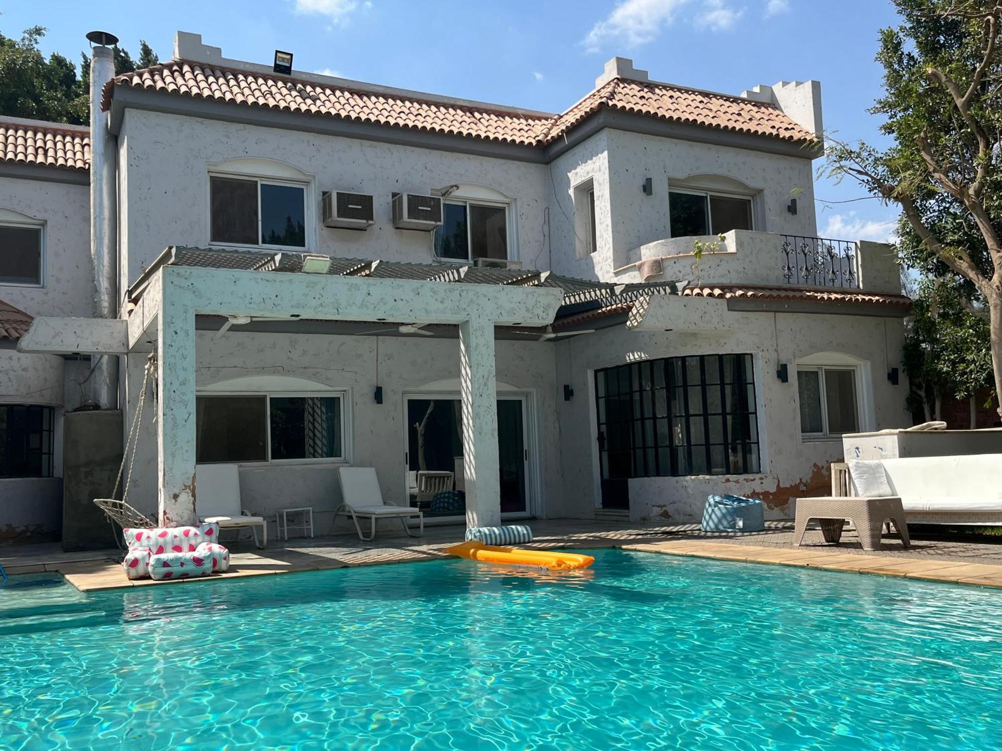 Villa By The Pyramids Кайро Екстериор снимка
