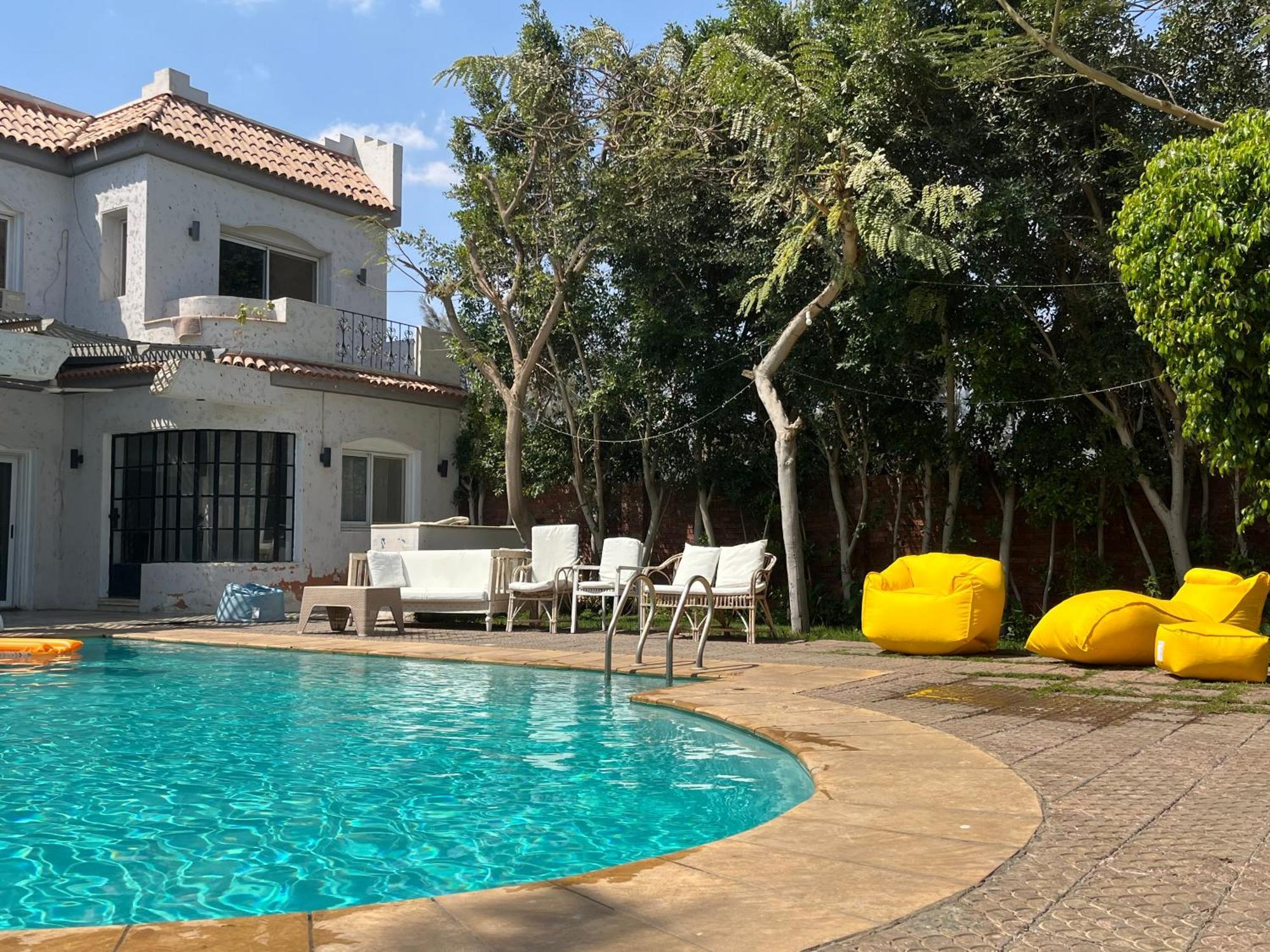 Villa By The Pyramids Кайро Екстериор снимка