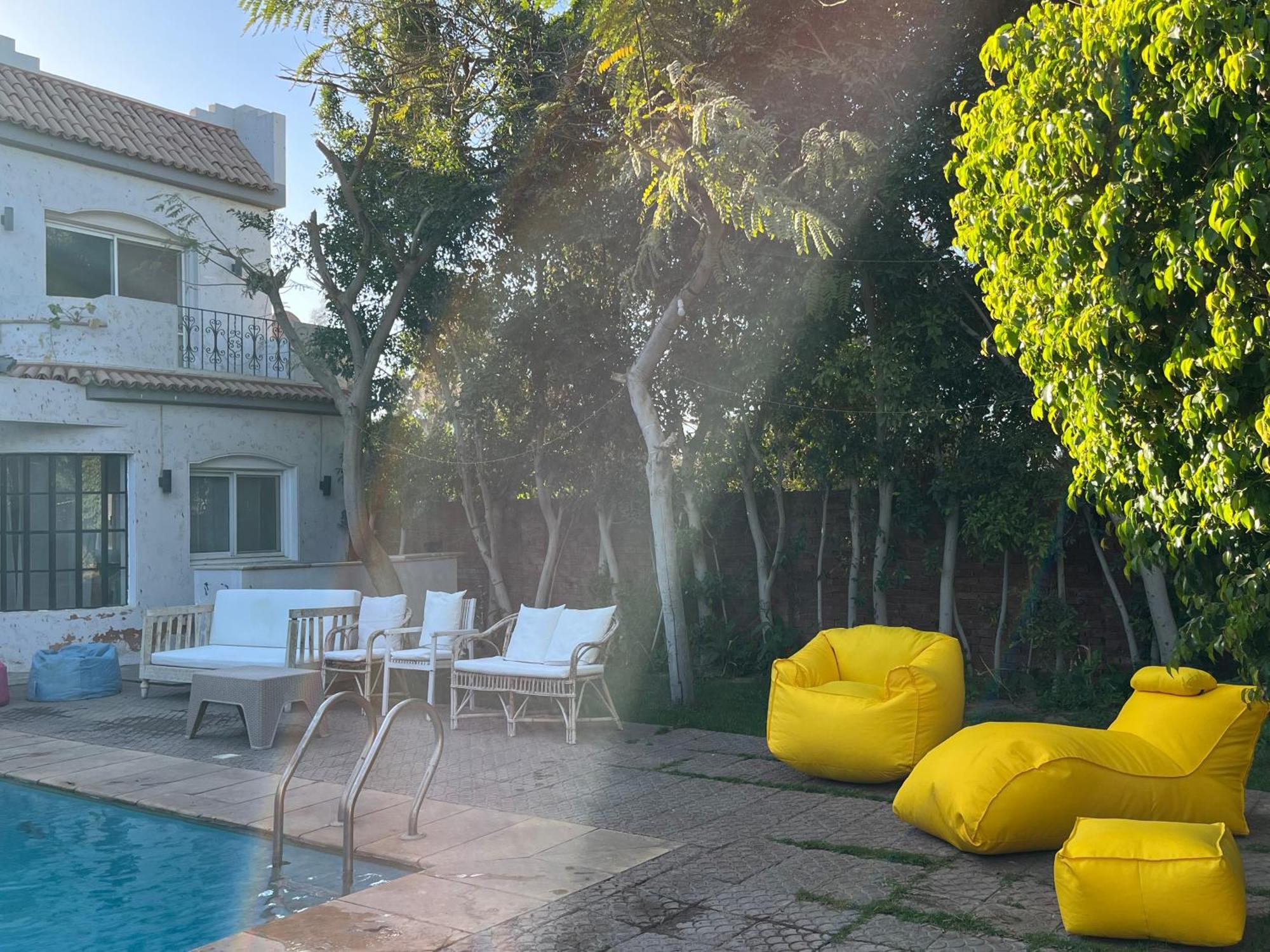 Villa By The Pyramids Кайро Екстериор снимка
