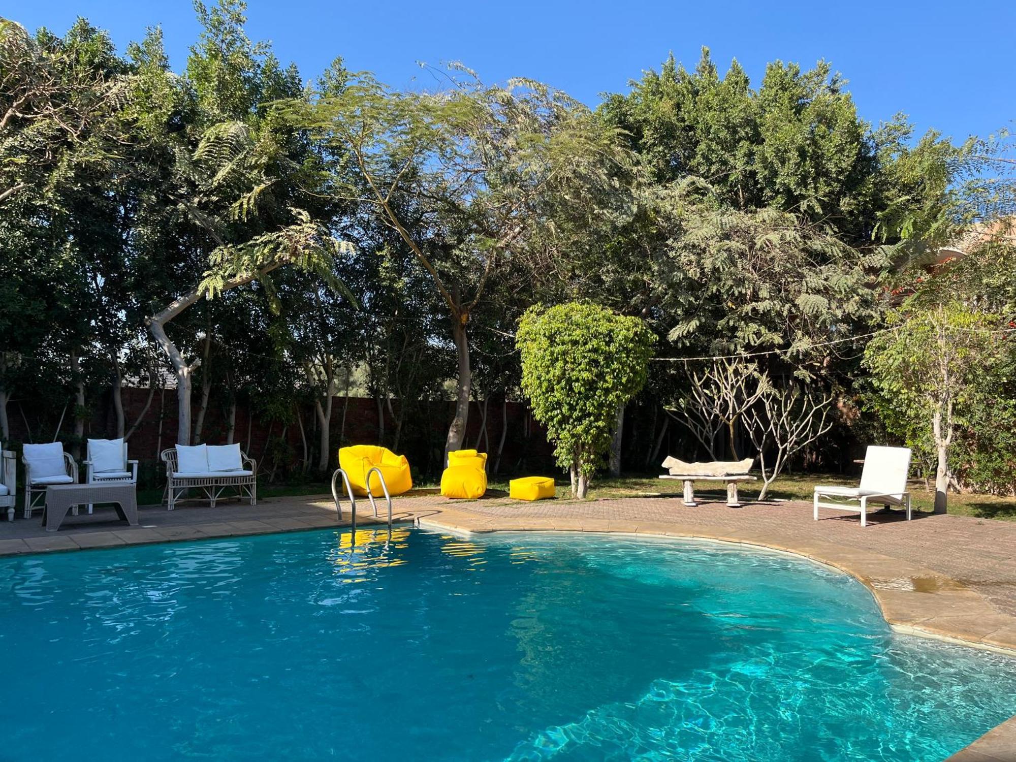 Villa By The Pyramids Кайро Екстериор снимка
